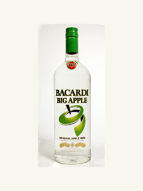 RON BACARDI APPLE 1 LITRO RON CON SABOR A MANZANA